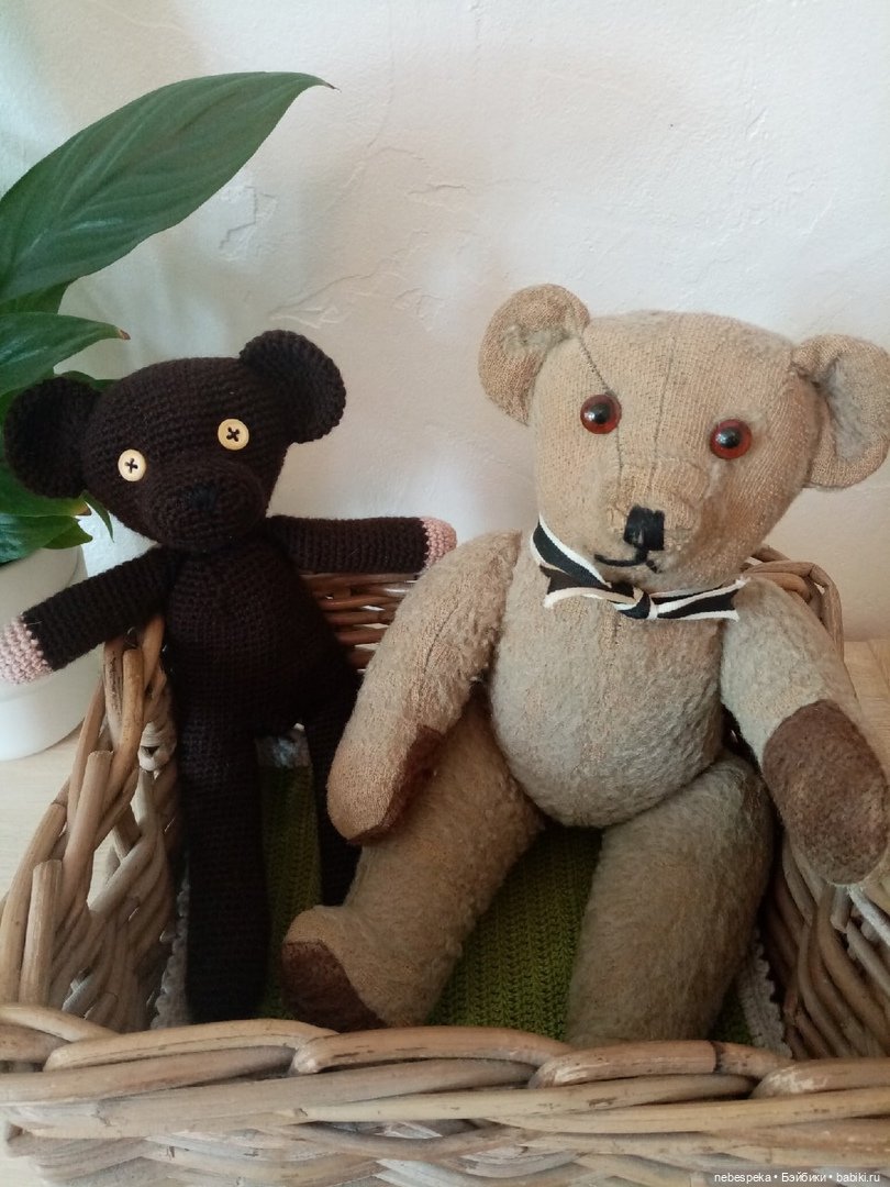 Мишки, которых я связала | Бэйбики Мишки, которых я связала — Плюшевые мишки и игрушки (Teddy Bear): винтаж (фото 7)
