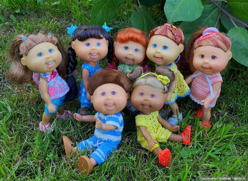 Мои любимые капустки) — Куклы Cabbage Patch Kids (Капустки): винтаж 80