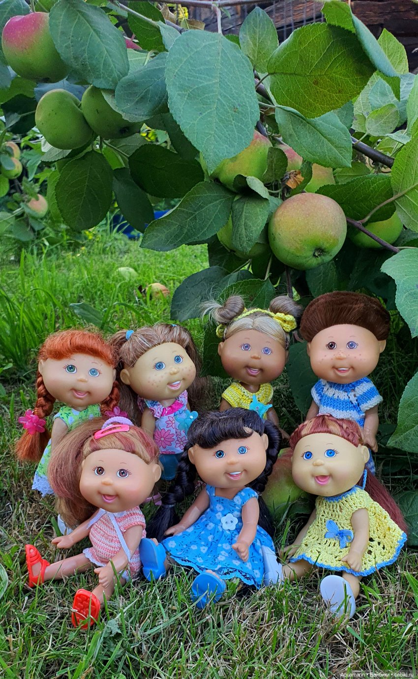 Мои любимые капустки) — Куклы Cabbage Patch Kids (Капустки): винтаж 80
