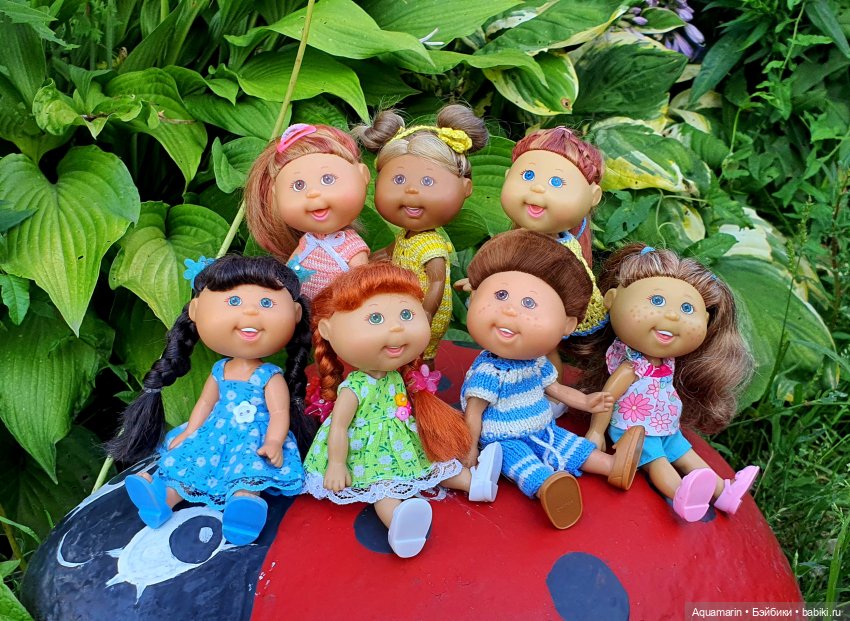 Мои любимые капустки) — Куклы Cabbage Patch Kids (Капустки): винтаж 80