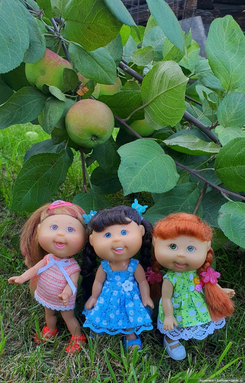 Мои любимые капустки) — Куклы Cabbage Patch Kids (Капустки): винтаж 80