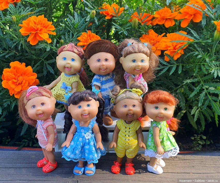 Мои любимые капустки) — Куклы Cabbage Patch Kids (Капустки): винтаж 80
