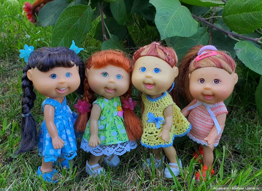 Мои любимые капустки) — Куклы Cabbage Patch Kids (Капустки): винтаж 80