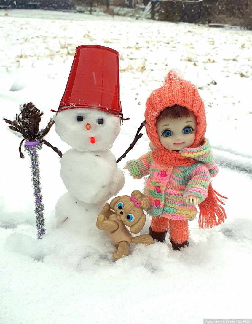 Лепим снеговика) — Куклы Baboliy (Баболи (фото 8)