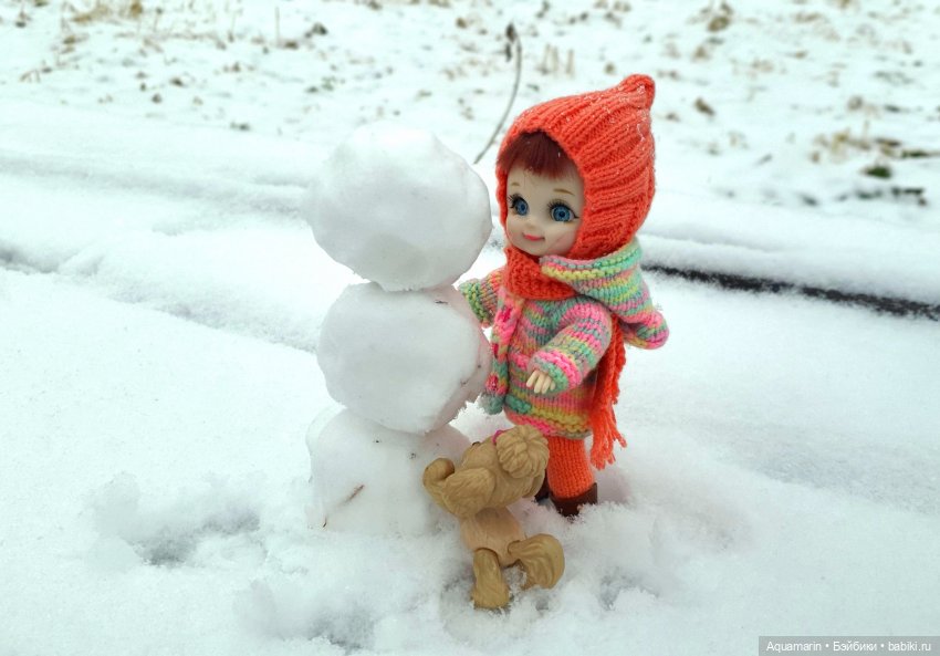 Лепим снеговика) — Куклы Baboliy (Баболи (фото 4)