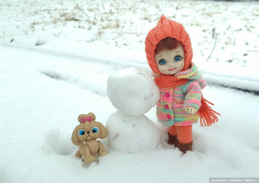 Лепим снеговика) — Куклы Baboliy (Баболи (фото 3)