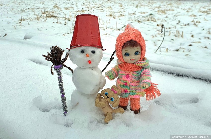 Лепим снеговика) — Куклы Baboliy (Баболи (фото 7)