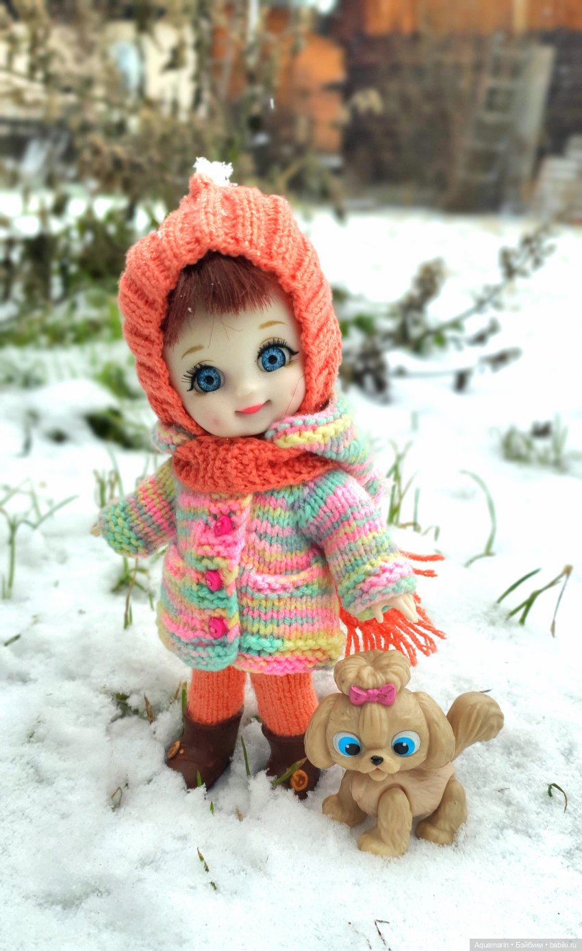 Лепим снеговика) — Куклы Baboliy (Баболи