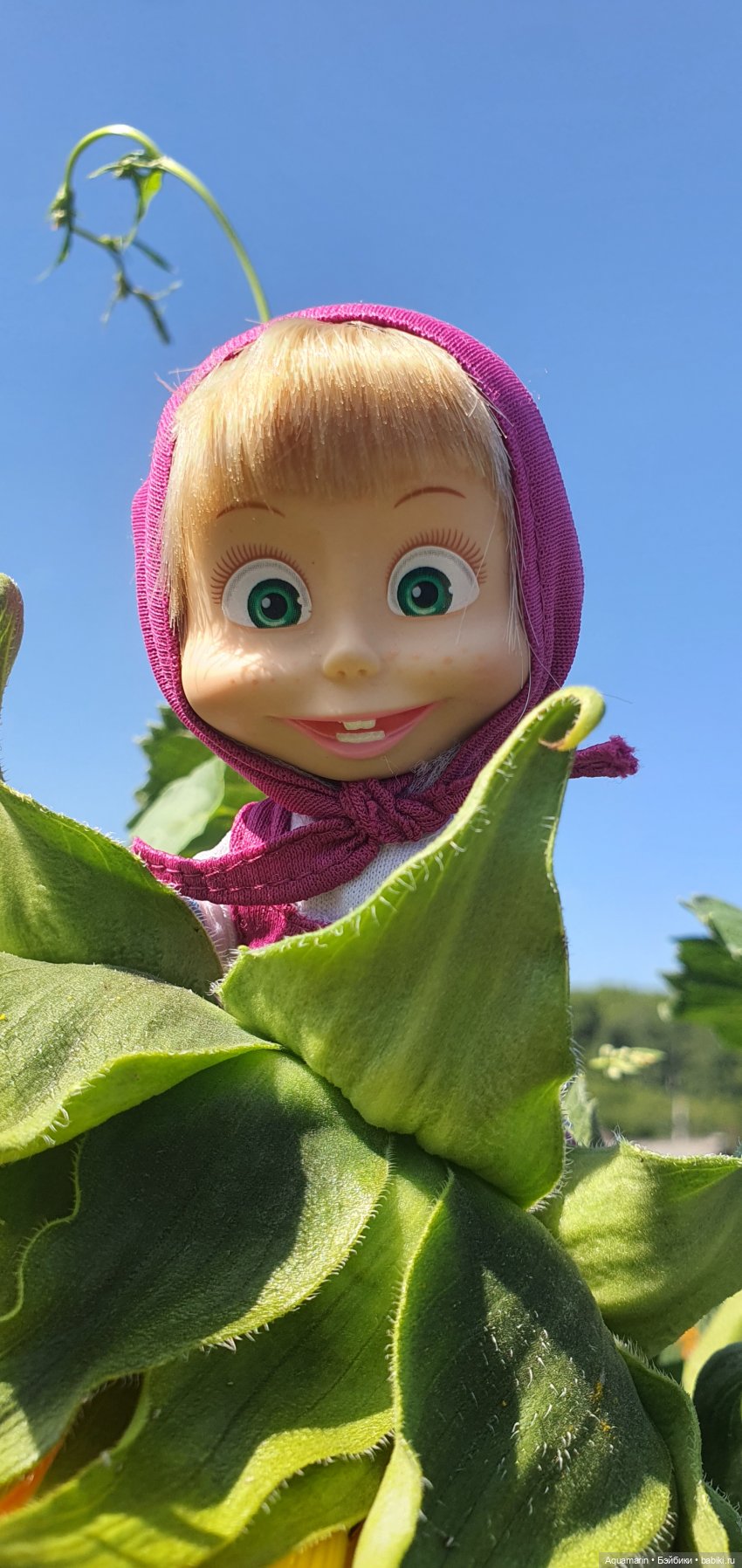 Лето, ах, лето — Куклы Маша и Медведь (Simba): Маша в кармашке (фото 10)