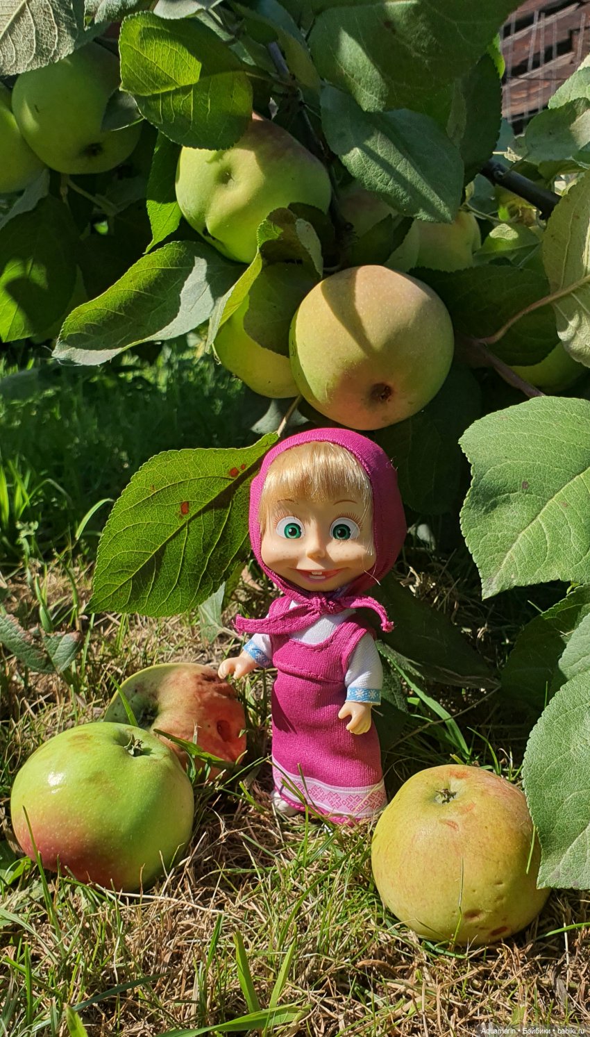 Лето, ах, лето — Куклы Маша и Медведь (Simba): Маша в кармашке (фото 5)