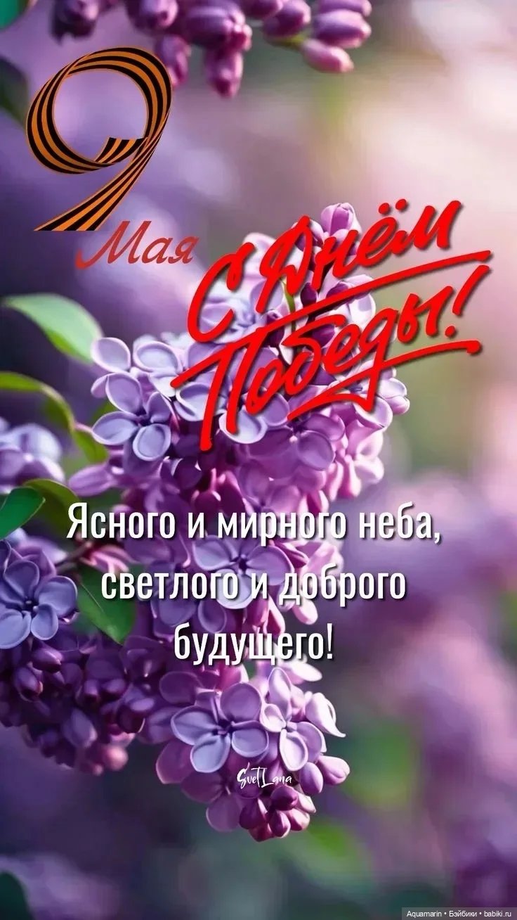 Цветущий май! Победный май