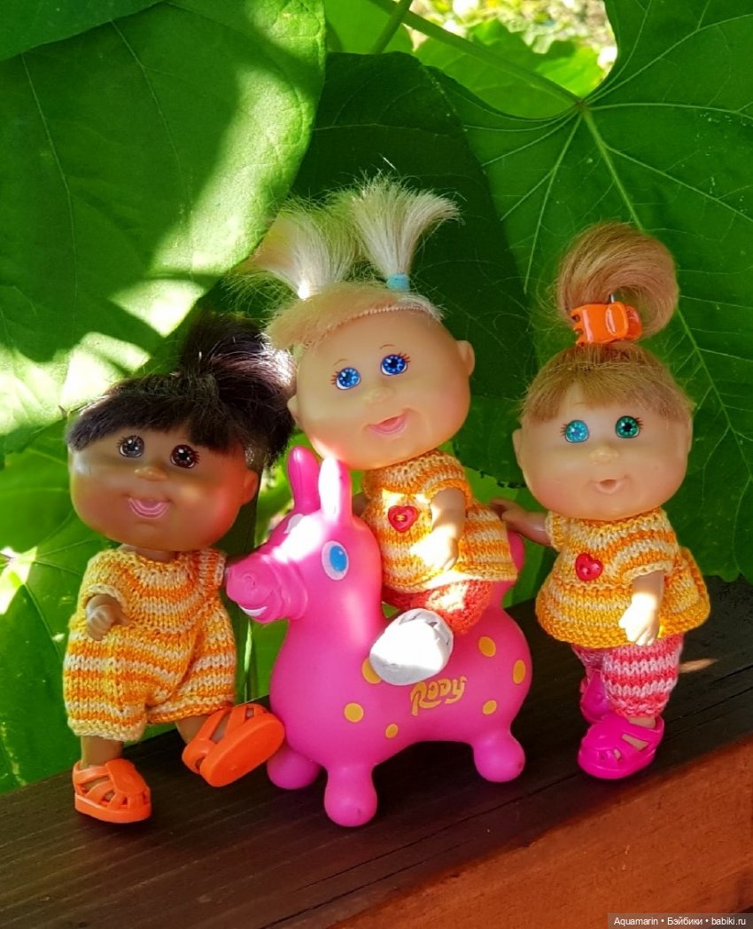 Тася, Ульянка и Чоко) — Cabbage Patch Kids dolls (фото 6)