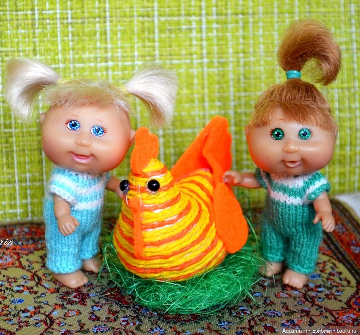 Тася, Ульянка и Чоко) — Cabbage Patch Kids dolls