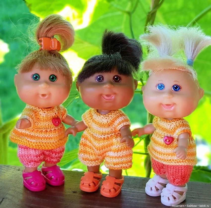 Тася, Ульянка и Чоко) — Cabbage Patch Kids dolls (фото 7)