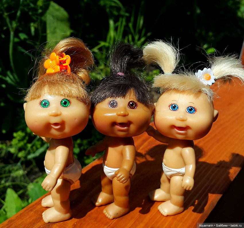 Тася, Ульянка и Чоко) — Cabbage Patch Kids dolls (фото 4)