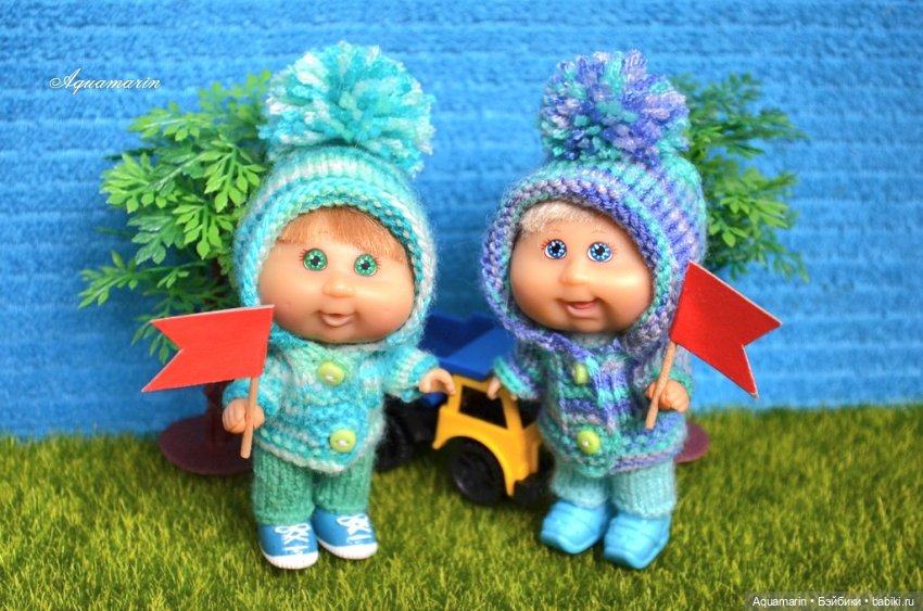 Тася, Ульянка и Чоко) — Cabbage Patch Kids dolls