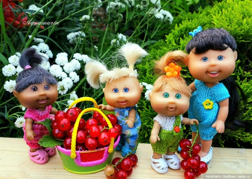 Тася, Ульянка и Чоко) — Cabbage Patch Kids dolls