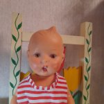 Винтажный пупс Hummel Goebel