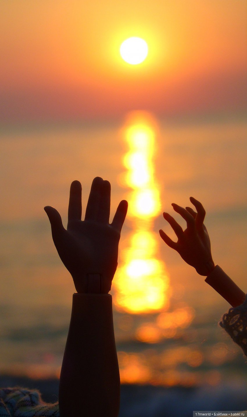 Новая куколка и её первый рассвет у моря (фото 3)