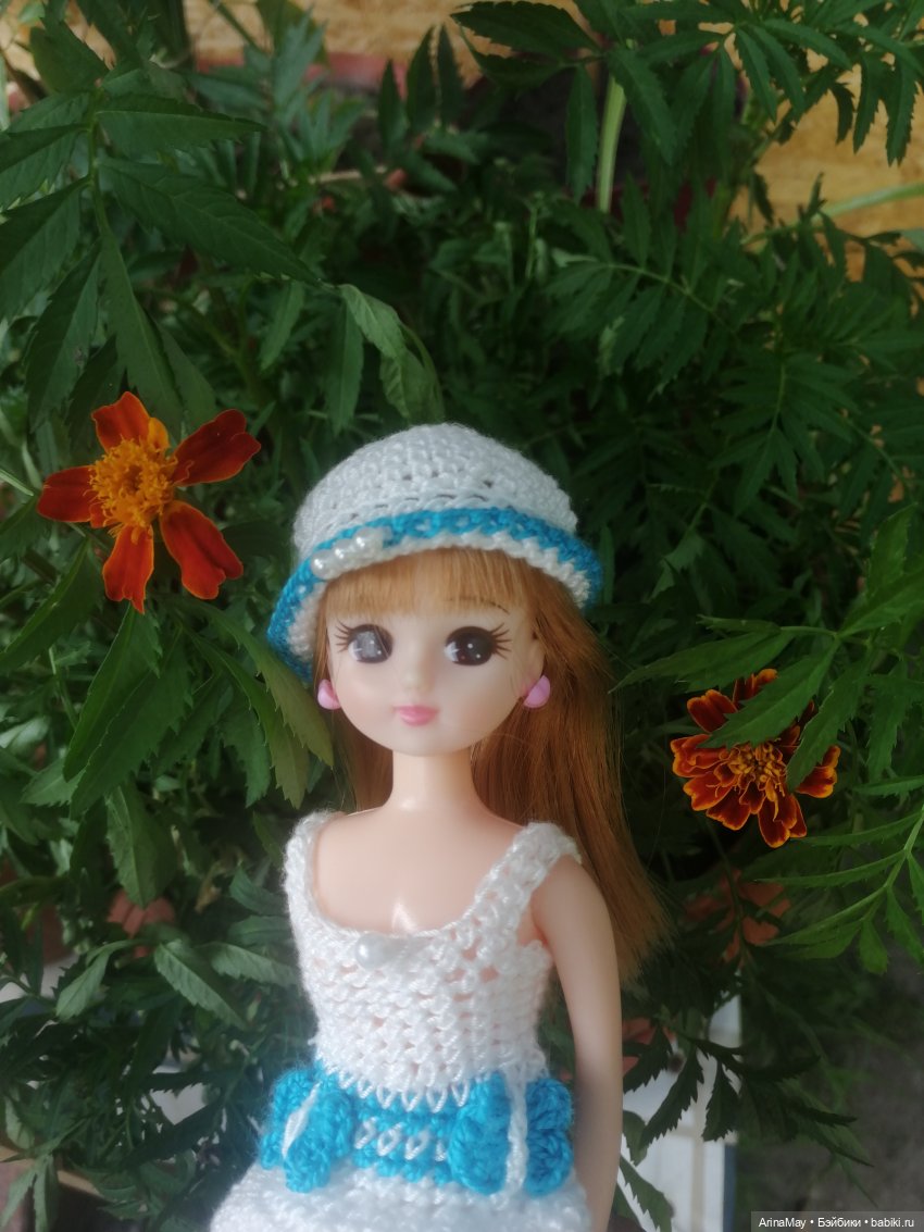 Маленькая леди в саду — Фэшн (фото 7)