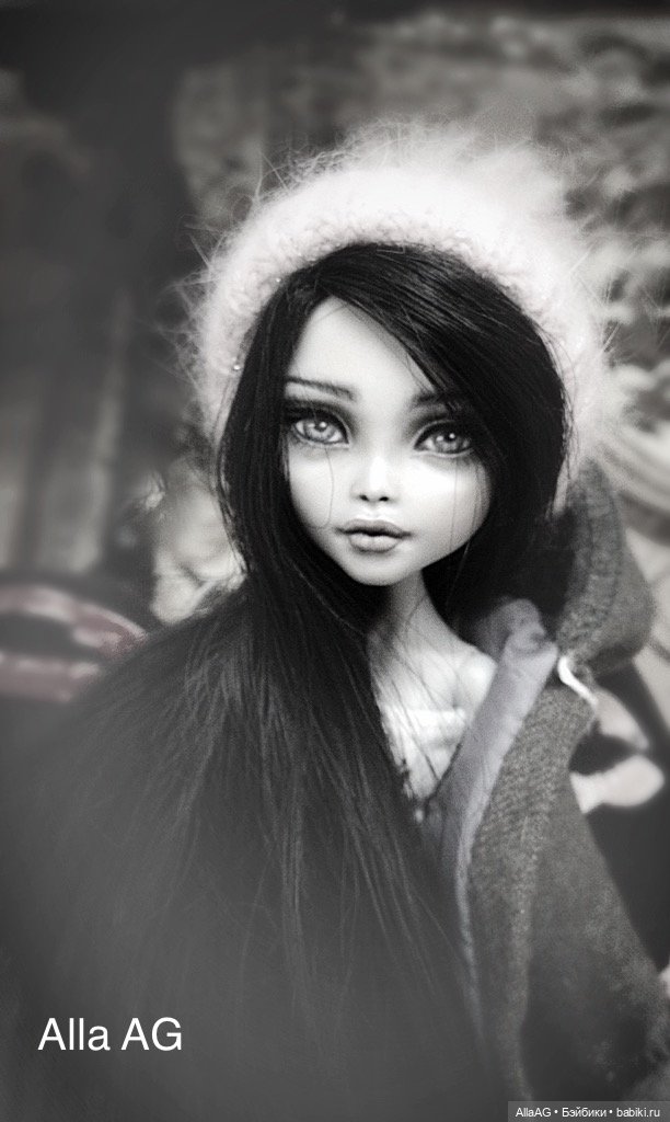 Black and white,или черно-белое "кино"от Alla AG