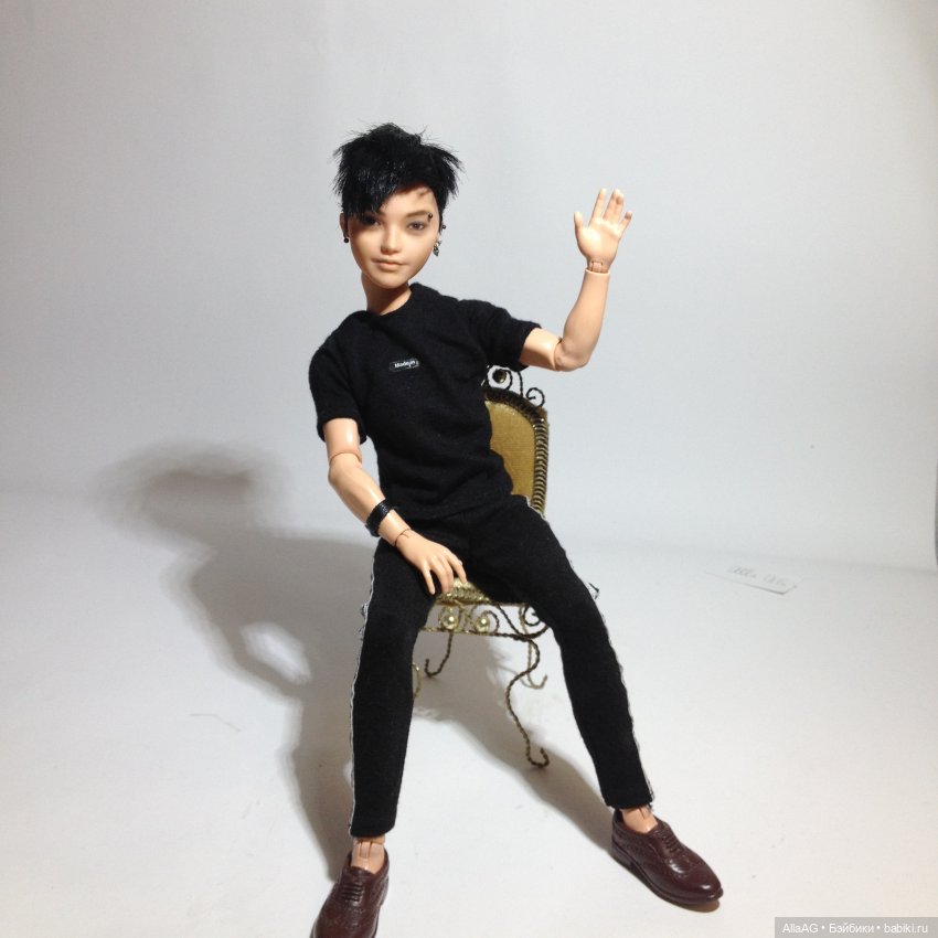 Black and white,или черно-белое "кино"от Alla AG