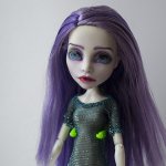 Продолжаю рисовать. Спектра Monster high