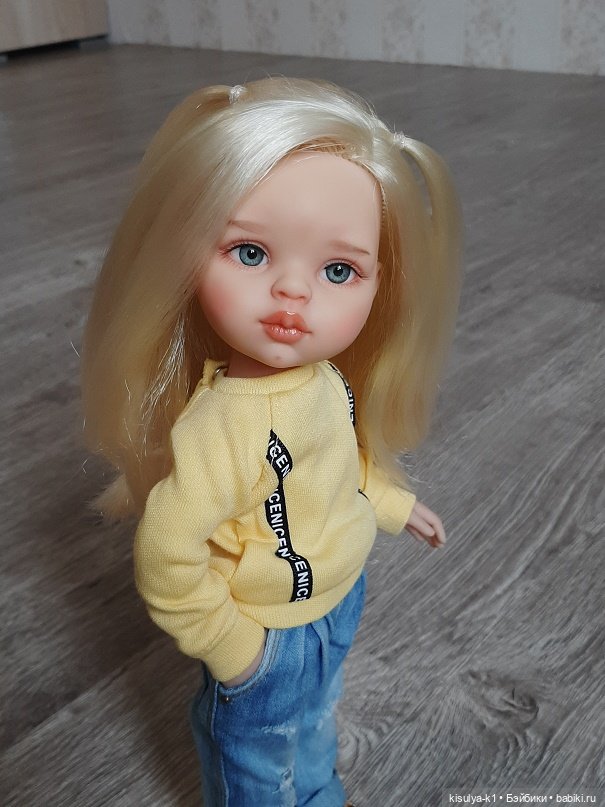 Мои переделочки Паолочек — ООАК Paola Reina (Паола Рейна) и испанских кукол: перерисовка (фото 9)