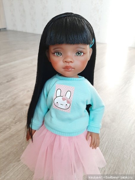 Мои переделочки Паолочек — ООАК Paola Reina (Паола Рейна) и испанских кукол: перерисовка (фото 4)