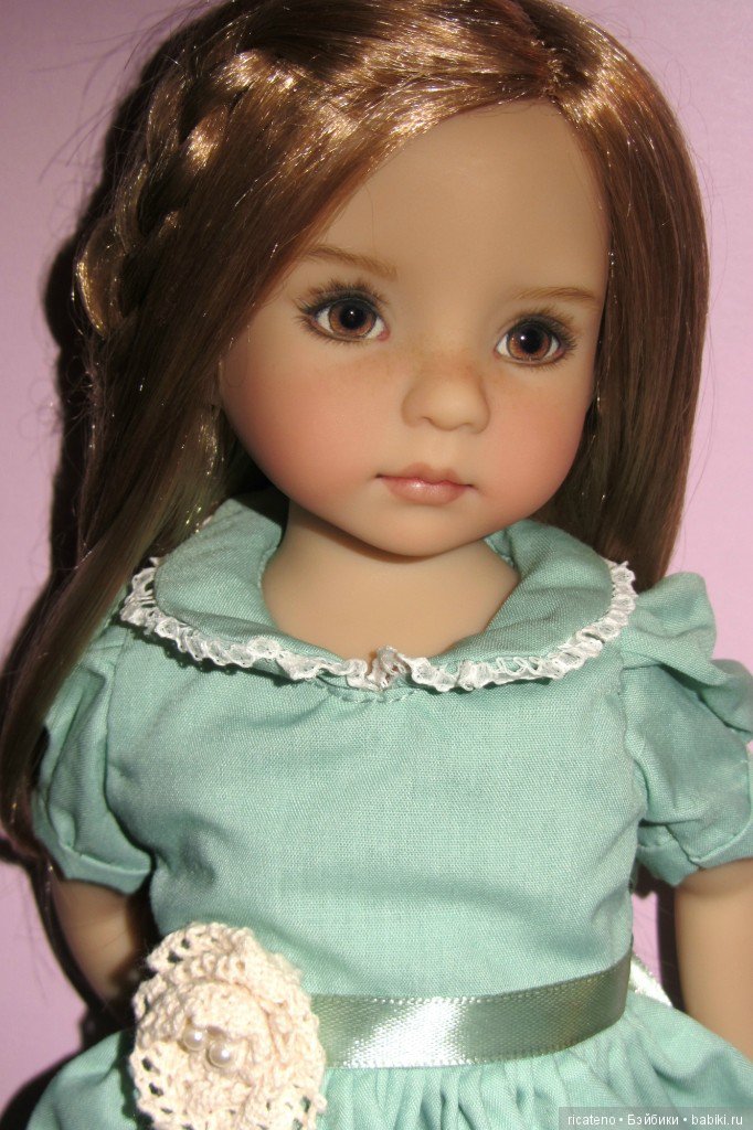 Teona от Дианны Эффнер - обворожительная кукла с теплым взглядом