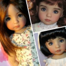 Девочки Эффнер меняют парички