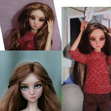 Как Миленка меняла парики и глазки