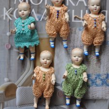 Родились еще 5 мини кукол