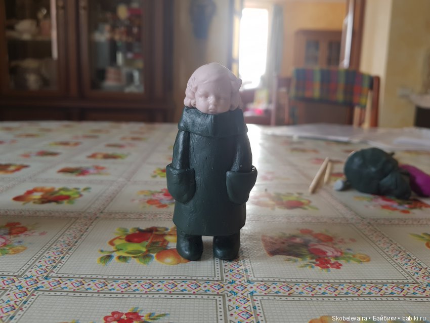 О том, как я делала Варю — Лепка авторских кукол: полимерная глина (фото 7)