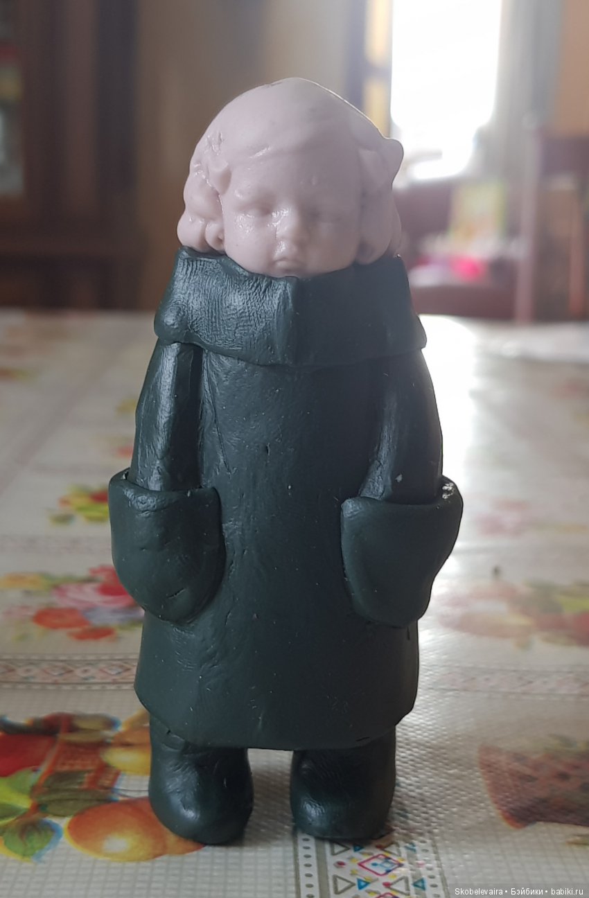 О том, как я делала Варю — Лепка авторских кукол: полимерная глина (фото 9)