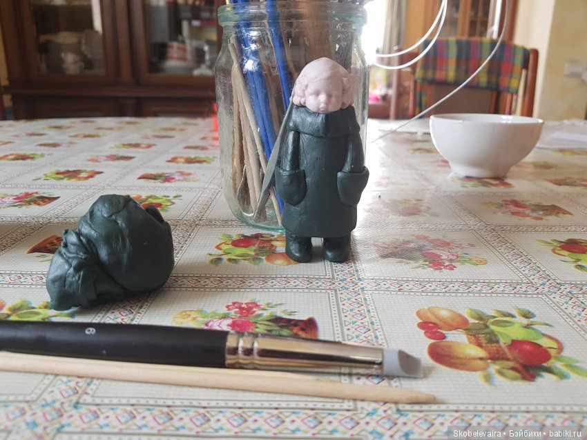 О том, как я делала Варю — Лепка авторских кукол: полимерная глина (фото 6)