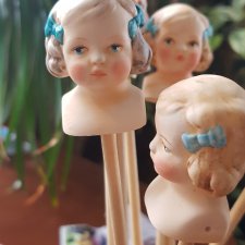 Реплики антикварных головок для создания куколок своей мечты))