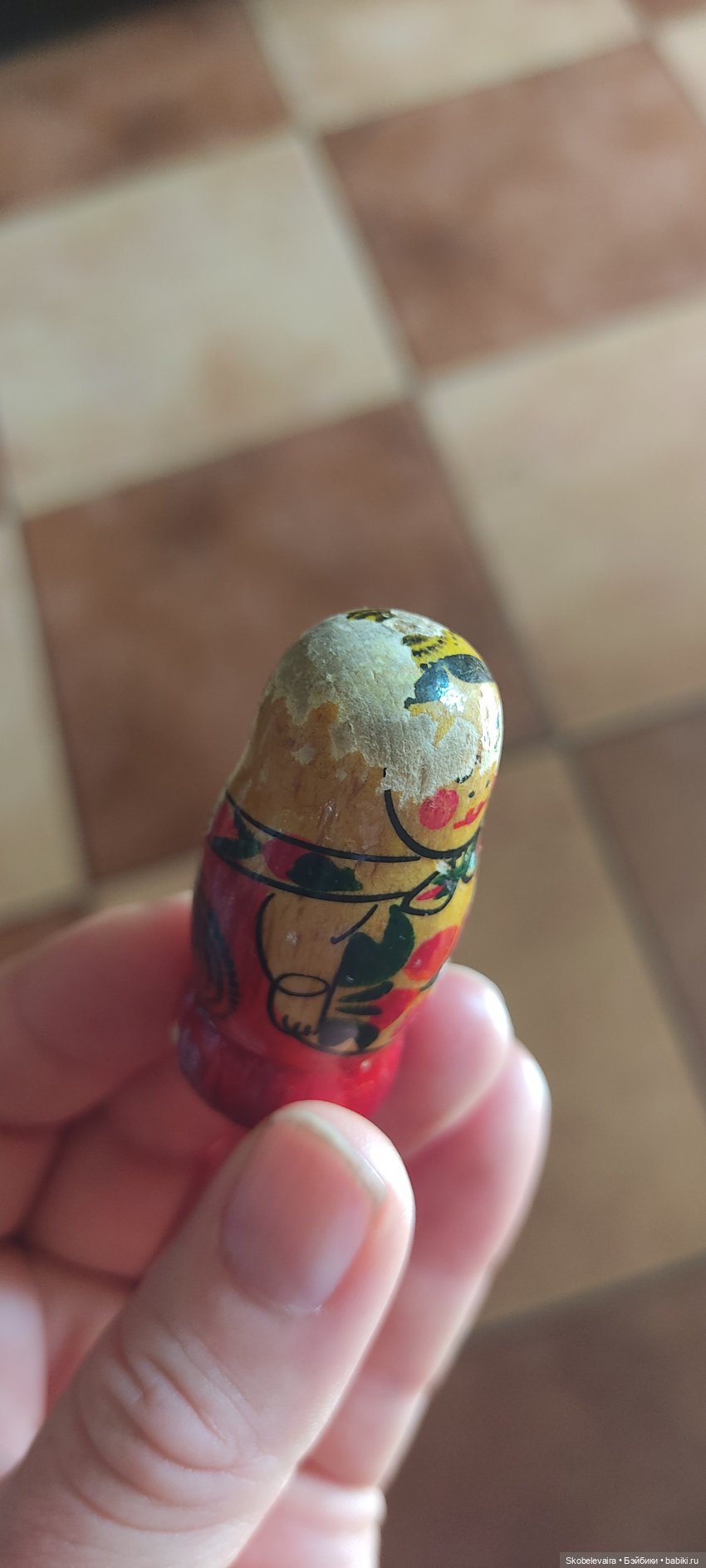 Излечение Матрёшки — Реставрация и преображение кукол: ремонт (фото 4)