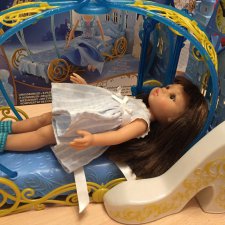 Кровать- карета Mattel Маттел для кукол высотой до 32 см