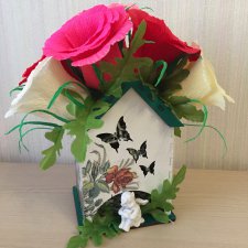 Чудо-домик или моя идея упаковки подарка