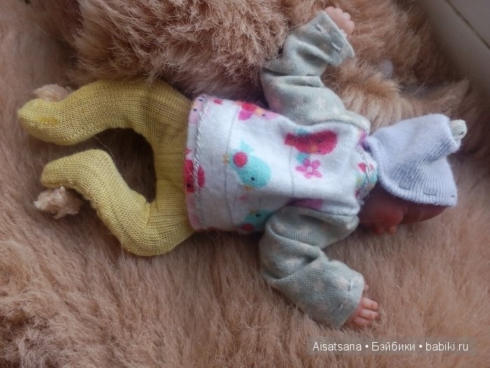 Новорожденная авторская кукла ооак