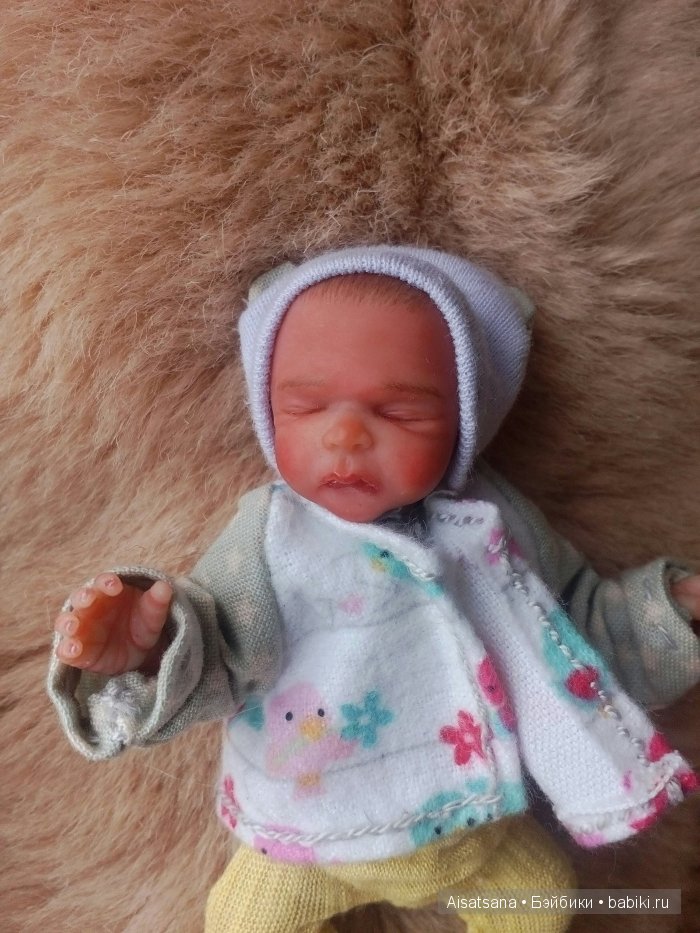Новорожденная авторская кукла ооак