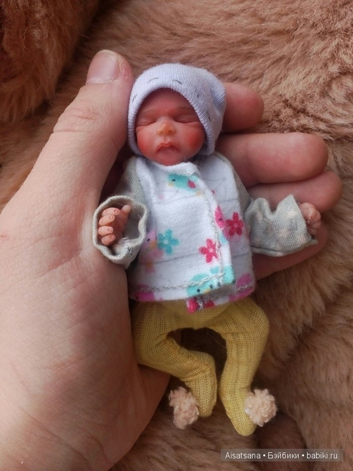 Новорожденная авторская кукла ооак
