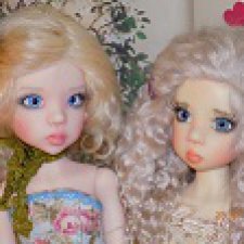 Ларисса и Нисса - мои старшие девочки Kaye Wiggs