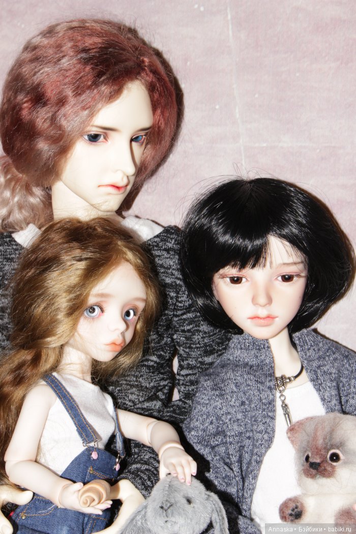 Семьи бывают разные — Фотоистории с куклами BJD (БЖД): сериалы