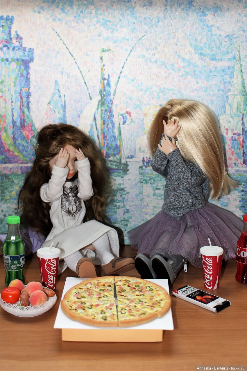 Дождливый пикник кукол БЖД (фото 4)