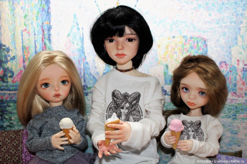 Дождливый пикник кукол БЖД