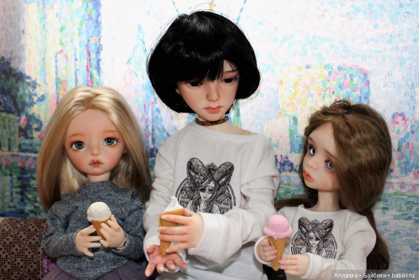 Дождливый пикник кукол БЖД