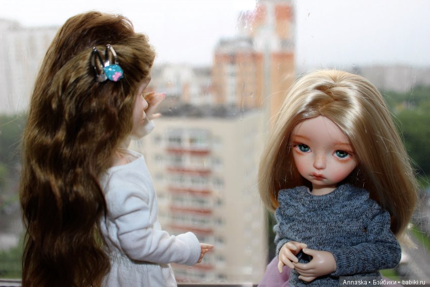 Дождливый пикник кукол БЖД