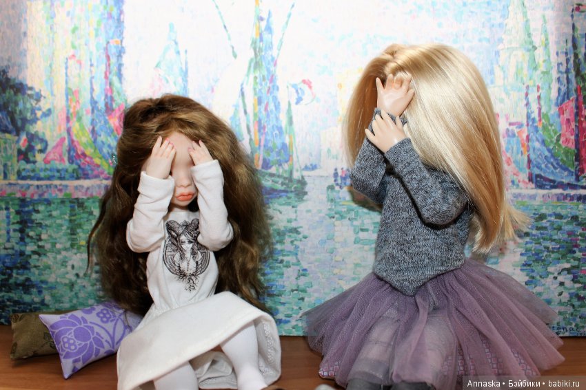 Дождливый пикник кукол БЖД (фото 3)